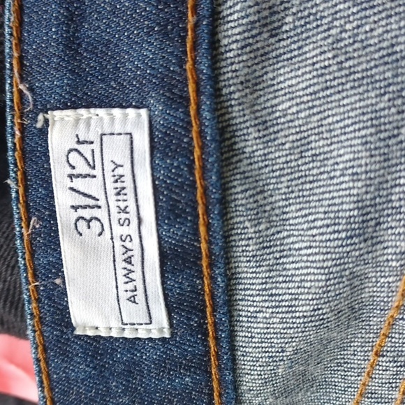 GAP 1969, Always Skinny jeans, Distressed, 31/12R - Picture 6 of 8